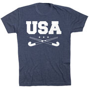 Field Hockey T-Shirt Short Sleeve - USA