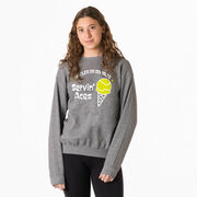 Tennis Crewneck Sweatshirt - Servin' Aces