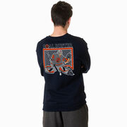 Hockey Crewneck Sweatshirt - Goal Buster (Back Design)