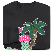 Guys Lacrosse Crewneck Sweatshirt - Lax Lizard