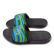 Repwell&reg; Slide Sandals - Camp Playland Stripes