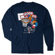 Basketball Tshirt Long Sleeve - Hoop Loops