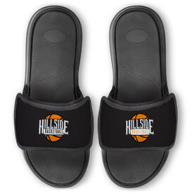 Basketball Repwell&reg; Slide Sandals - Your Logo