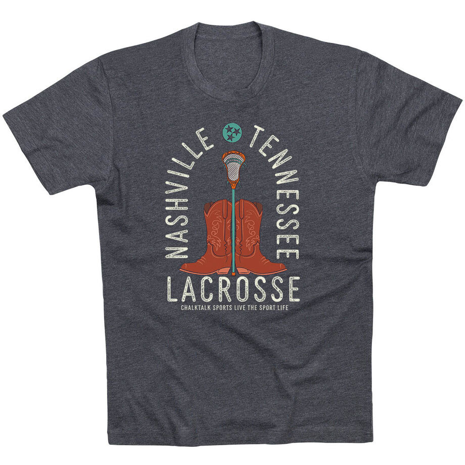 Guys Lacrosse Short Sleeve T-Shirt - Nashville Lacrosse