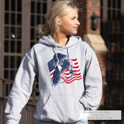 Hockey Hooded Sweatshirt - Hockey Eagle