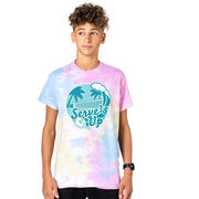 Pickleball Short Sleeve T-Shirt - Serve's Up Tie Dye