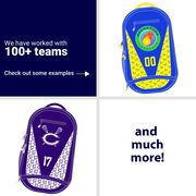 Custom Team Rapidtrek Backpack - Girls Lacrosse