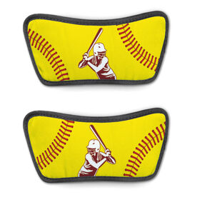 Softball Repwell&reg; Sandal Straps - Batter Silhouette