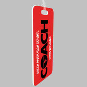 Gymnastics Bag/Luggage Tag - Personalized Coach