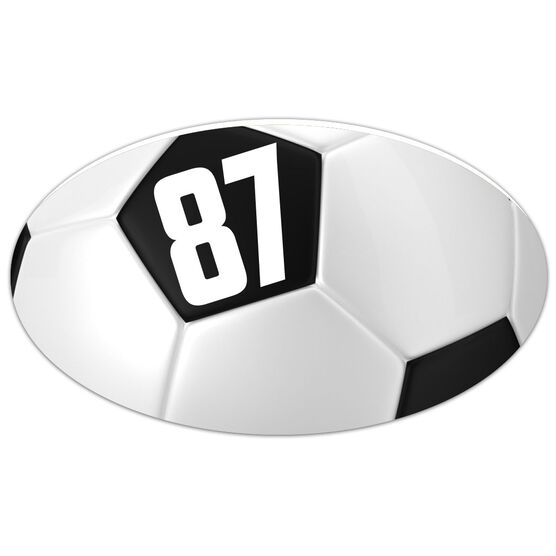 soccer oval car magnet soccer ball texture chalktalksports com