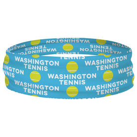 Tennis Multifunctional Headwear - Personalized Team Name Repeat RokBAND