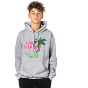 Guys Lacrosse Hooded Sweatshirt - Lax Lizard