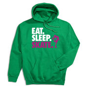 Figure Skating Hooded Sweatshirt - Eat. Sleep. Skate.