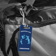 Wrestling Bag/Luggage Tag - Personalized Wrestling Team Wrestlers