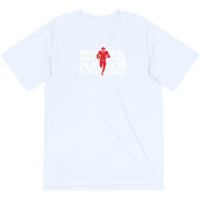 Football Short Sleeve Performance Tee - Bones Saying