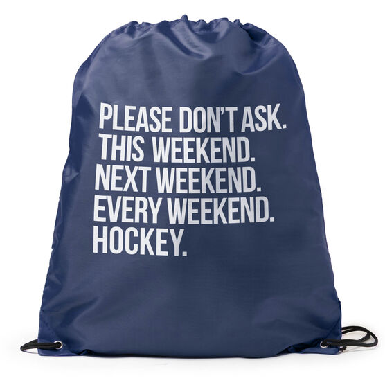 Hockey Drawstring Backpack - All Weekend Hockey