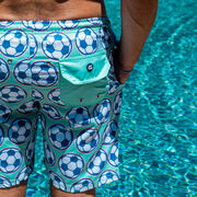 Soccer Swim Trunks - Coast To Coast