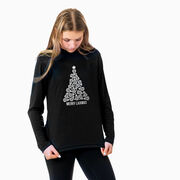 Lacrosse Long Sleeve Performance Tee - Merry Laxmas Tree