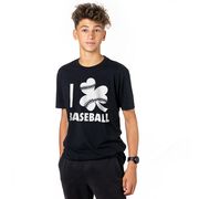 Baseball Short Sleeve T-Shirt - I Shamrock Baseball