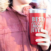 Baseball 20 oz. Double Insulated Tumbler - Best Mom Ever