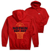 Basketball Hooded Sweatshirt - Nothing But Net (Back Design)