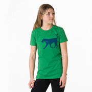 Hockey Women's Everyday Tee - Rocky The Hockey Dog