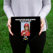 Softball Home Plate Plaque - Player Photo