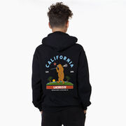Guys Lacrosse Hooded Sweatshirt - California Lacrosse (Back Design)