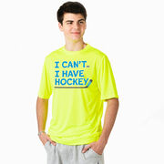 Hockey Short Sleeve Performance Tee - I Can't. I Have Hockey.