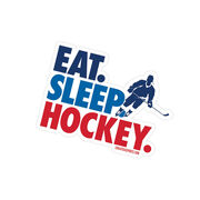 Hockey Stickers - Eat Sleep Hockey (Set of 2)