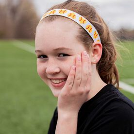 Softball Juliband Non-Slip Headband - Softball Heart Pattern