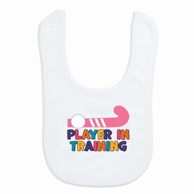 Field Hockey Baby Bib - Player In Training