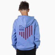 Baseball Hooded Sweatshirt - No Place Like Home (Back Design)