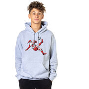 Soccer Hooded Sweatshirt - Soccer Santa