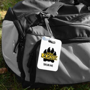 Lacrosse Bag/Luggage Tag - Custom Logo