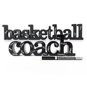 Basketball Coach Wood Words Ready To Autograph
