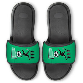 Soccer Repwell&reg; Slide Sandals - Soccer Love