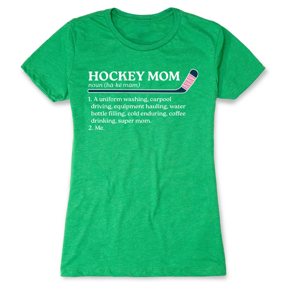 Hockey Women's Everyday Tee - Hockey Mom Definition