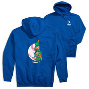Baseball Hooded Sweatshirt - Top O' The Order (Back Design)