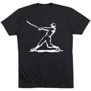 Baseball Tshirt Short Sleeve Baseball Player