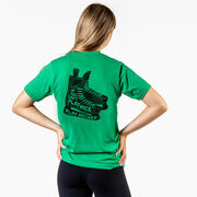 Hockey Short Sleeve T-Shirt - Play Hockey (Back Design)