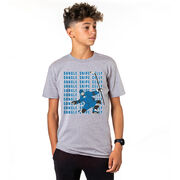 Hockey Short Sleeve T-Shirt - Dangle Snipe Celly Player