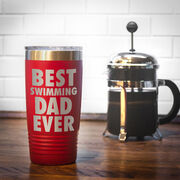 Swimming 20 oz. Double Insulated Tumbler - Best Dad Ever