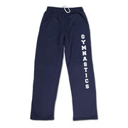 Gymnastics Fleece Sweatpants - Gymnastics [Adult Small/Navy] - SS