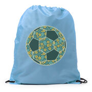 Soccer Drawstring Backpack - Summer Kicks