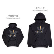 Baseball Hooded Sweatshirt - It's Bats
