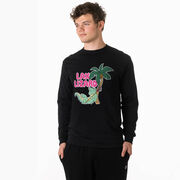 Guys Lacrosse Tshirt Long Sleeve - Lax Lizard