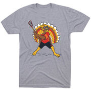 Guys Lacrosse Short Sleeve T-Shirt - Cage Free Turkey Crank Shot