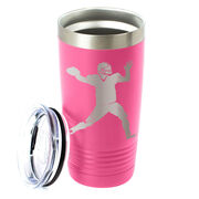 Football 20 oz. Double Insulated Tumbler - Quarterback