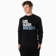 Hockey Tshirt Long Sleeve - Eat. Sleep. Hockey